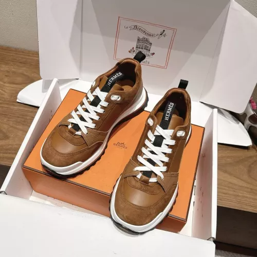 Replica Hermes Casual Shoes For Men #1381820 $85.00 USD for Wholesale