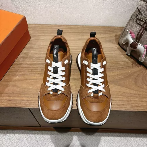 Replica Hermes Casual Shoes For Men #1381820 $85.00 USD for Wholesale