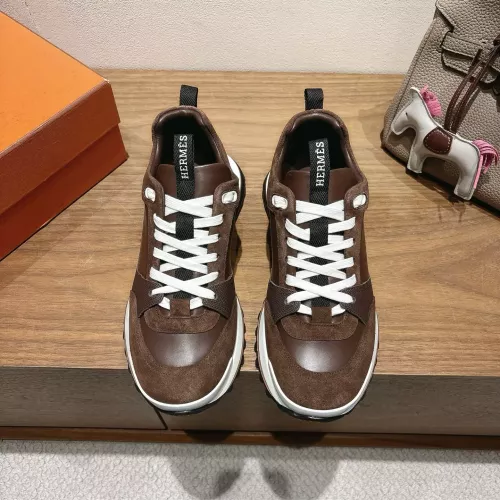 Replica Hermes Casual Shoes For Men #1381821 $85.00 USD for Wholesale