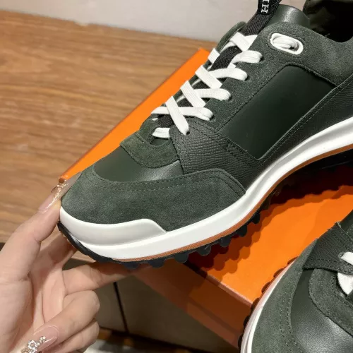 Replica Hermes Casual Shoes For Men #1381822 $85.00 USD for Wholesale
