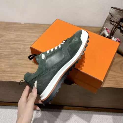 Replica Hermes Casual Shoes For Men #1381822 $85.00 USD for Wholesale