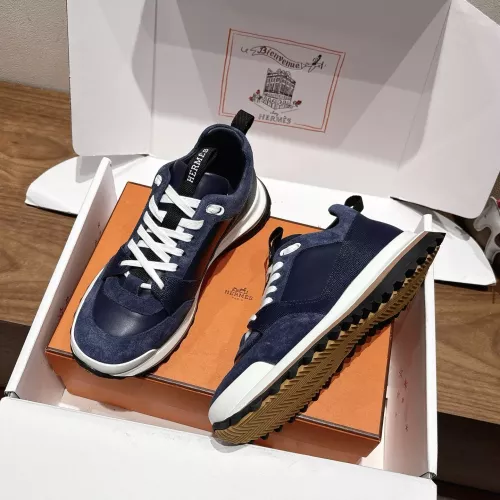 Replica Hermes Casual Shoes For Men #1381823 $85.00 USD for Wholesale