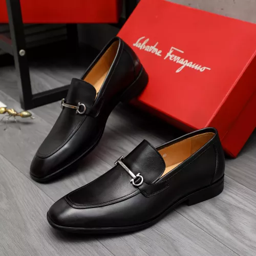 Salvatore Ferragamo Leather Shoes For Men #1381830 $88.00 USD, Wholesale Replica Salvatore Ferragamo Leather Shoes