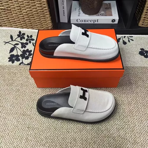 Replica Hermes Slippers For Women #1381866 $82.00 USD for Wholesale