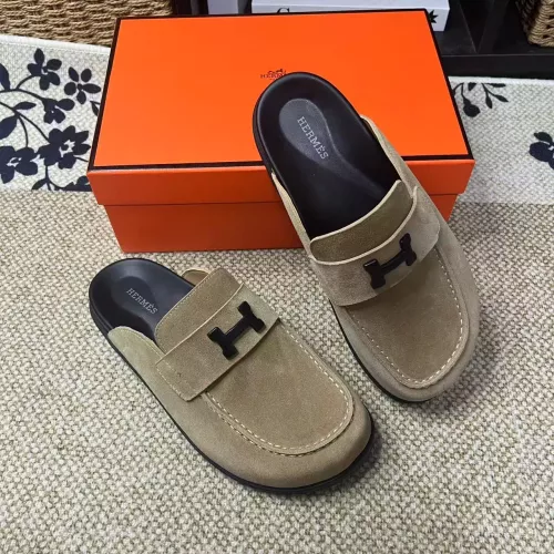 Hermes Slippers For Men #1381867 $82.00 USD, Wholesale Replica Hermes Slippers