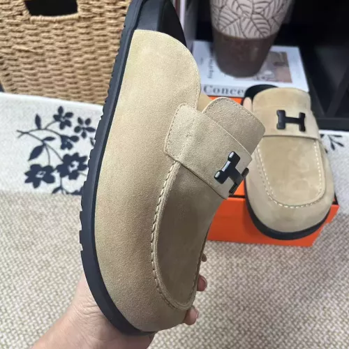 Replica Hermes Slippers For Men #1381867 $82.00 USD for Wholesale