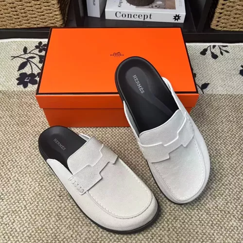 Hermes Slippers For Men #1381871 $82.00 USD, Wholesale Replica Hermes Slippers