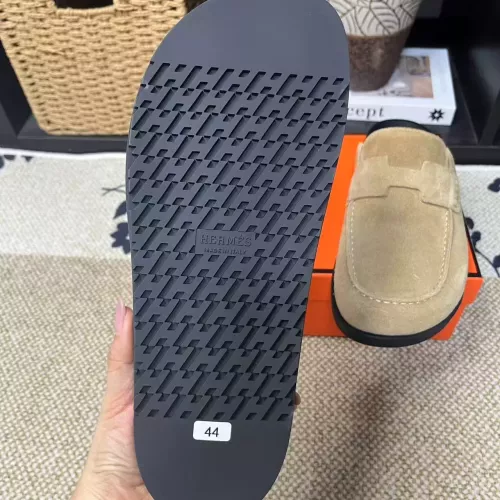 Replica Hermes Slippers For Men #1381873 $82.00 USD for Wholesale