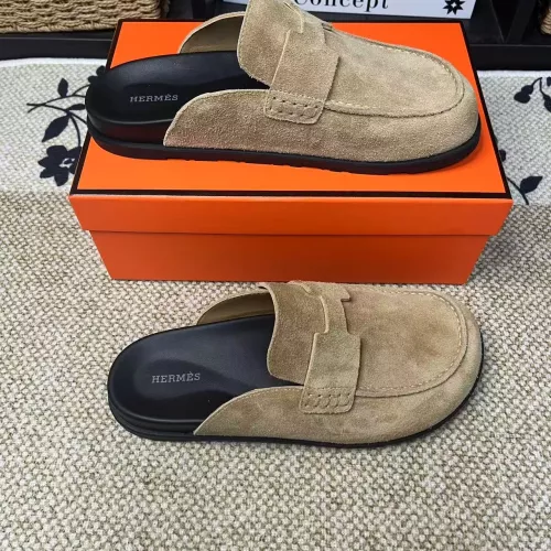 Replica Hermes Slippers For Women #1381874 $82.00 USD for Wholesale