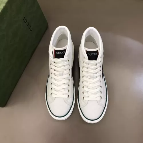 Replica Gucci High Tops Shoes For Men #1381885 $88.00 USD for Wholesale