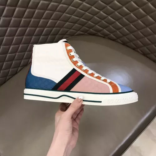 Replica Gucci High Tops Shoes For Women #1381886 $88.00 USD for Wholesale