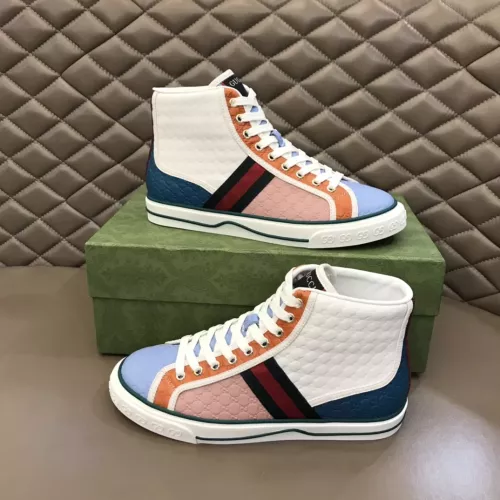 Gucci High Tops Shoes For Men #1381887 $88.00 USD, Wholesale Replica Gucci High Tops Shoes