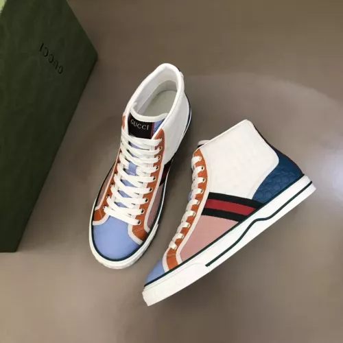 Replica Gucci High Tops Shoes For Men #1381887 $88.00 USD for Wholesale