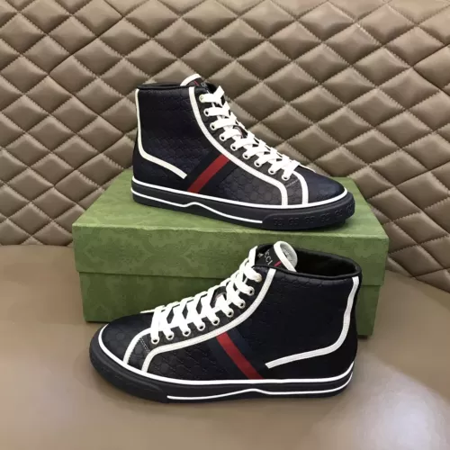 Replica Gucci High Tops Shoes For Women #1381888 $88.00 USD for Wholesale