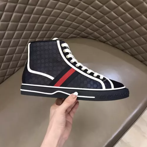 Replica Gucci High Tops Shoes For Women #1381888 $88.00 USD for Wholesale