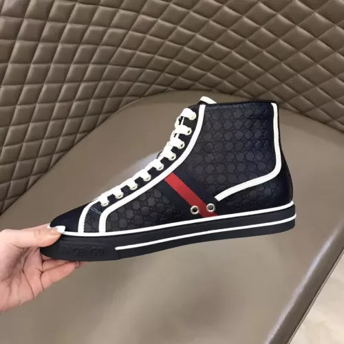 Replica Gucci High Tops Shoes For Women #1381888 $88.00 USD for Wholesale