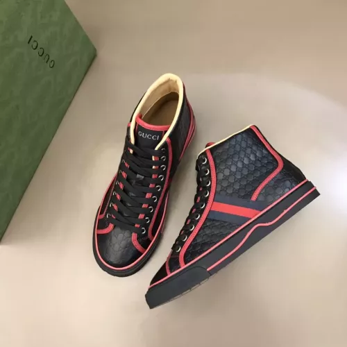 Replica Gucci High Tops Shoes For Men #1381891 $88.00 USD for Wholesale