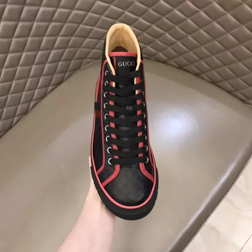 Replica Gucci High Tops Shoes For Men #1381891 $88.00 USD for Wholesale