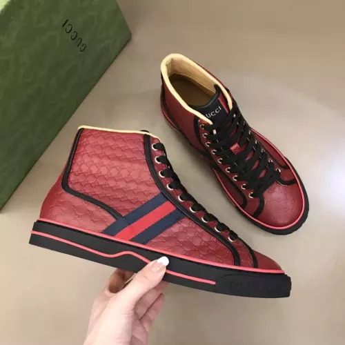 Gucci High Tops Shoes For Women #1381892 $88.00 USD, Wholesale Replica Gucci High Tops Shoes