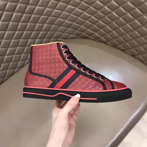 Replica Gucci High Tops Shoes For Women #1381892 $88.00 USD for Wholesale
