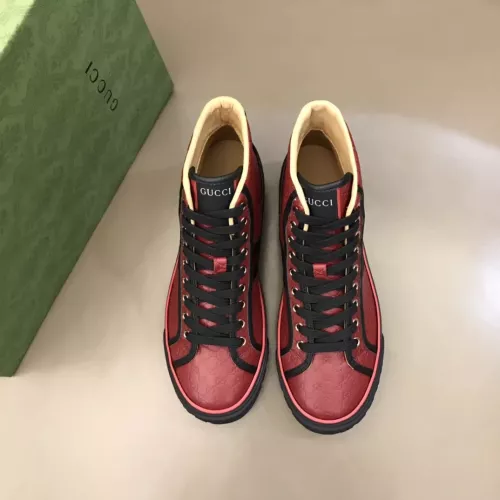 Replica Gucci High Tops Shoes For Men #1381893 $88.00 USD for Wholesale