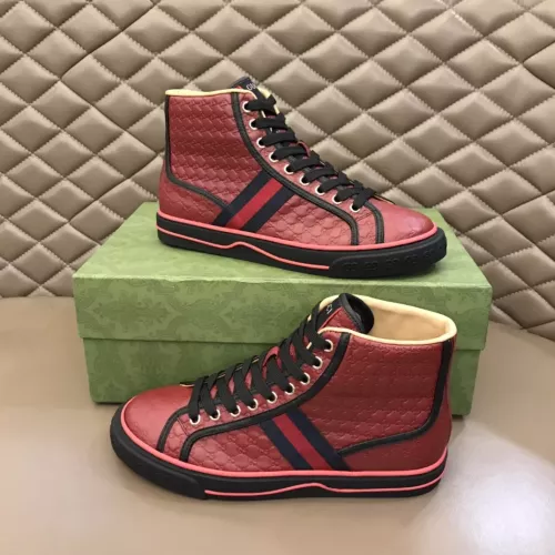 Replica Gucci High Tops Shoes For Men #1381893 $88.00 USD for Wholesale
