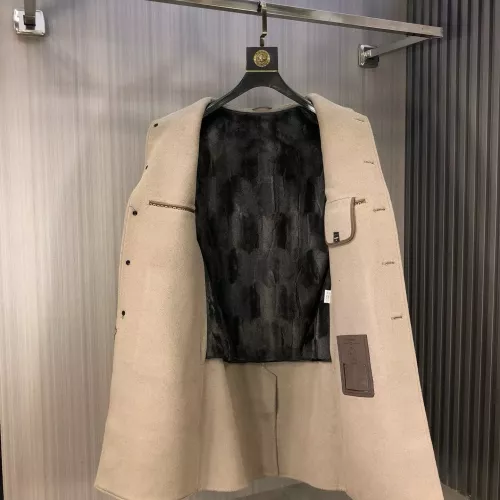 Replica Fendi Coat Long Sleeved For Men #1381939 $294.21 USD for Wholesale