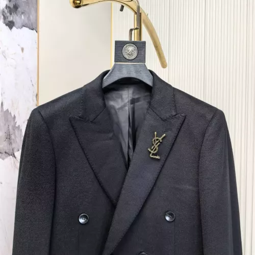 Replica Yves Saint Laurent YSL Coat Long Sleeved For Men #1381954 $314.05 USD for Wholesale