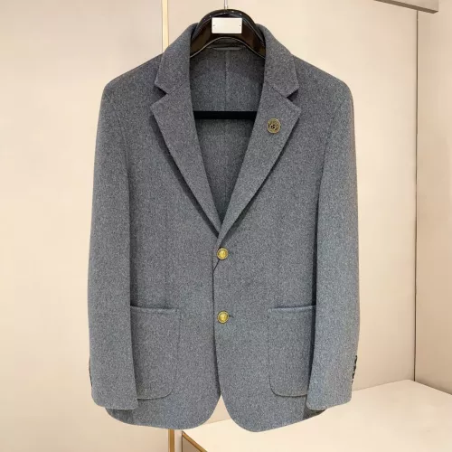 Versace Coats Long Sleeved For Men #1381962 $247.93 USD, Wholesale Replica Versace Coats