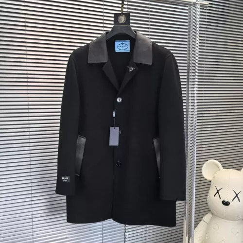 Prada Coat Long Sleeved For Men #1381979 $347.11 USD, Wholesale Replica Prada Coat