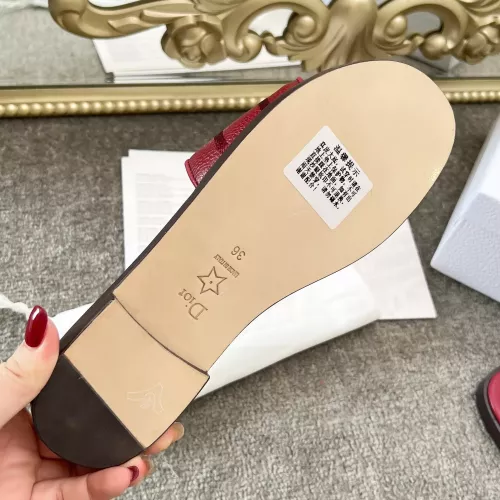 Replica Christian Dior Slippers For Women #1381996 $82.00 USD for Wholesale