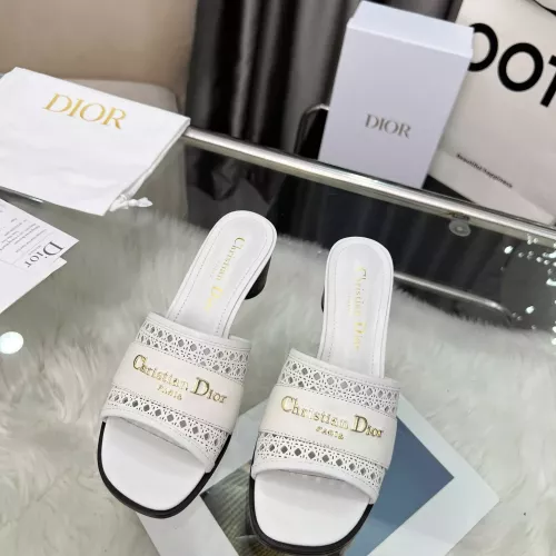 Replica Christian Dior Slippers For Women #1381998 $92.00 USD for Wholesale