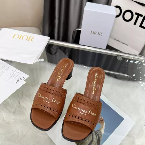 Replica Christian Dior Slippers For Women #1381999 $92.00 USD for Wholesale