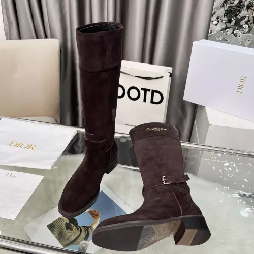 Replica Christian Dior Boots For Women #1382002 $155.00 USD for Wholesale