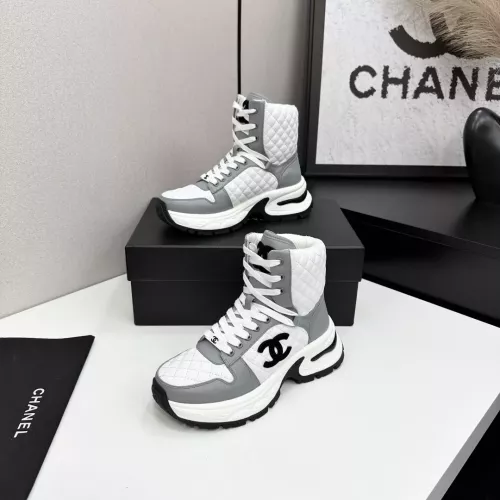 Replica Chanel Boots For Women #1382008 $145.00 USD for Wholesale