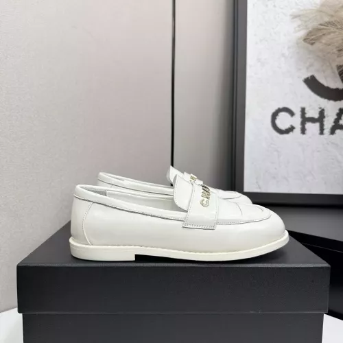 Replica Chanel Leather Shoes For Women #1382011 $115.00 USD for Wholesale