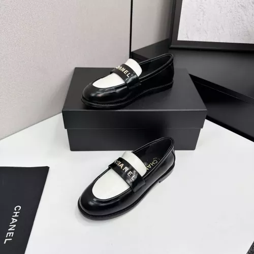 Chanel Leather Shoes For Women #1382014 $115.00 USD, Wholesale Replica Chanel Leather Shoes