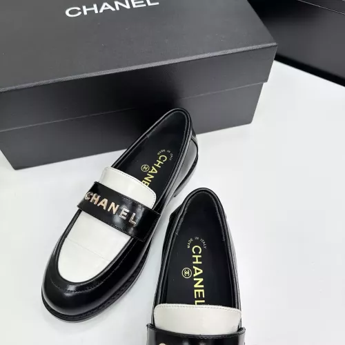 Replica Chanel Leather Shoes For Women #1382014 $115.00 USD for Wholesale