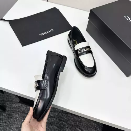Replica Chanel Leather Shoes For Women #1382014 $115.00 USD for Wholesale