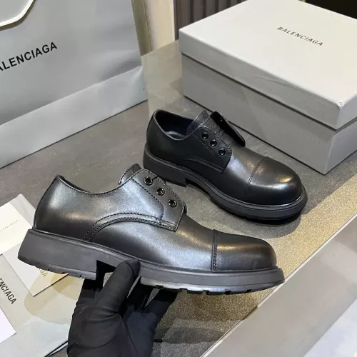 Replica Balenciaga Leather Shoes For Women #1382017 $125.00 USD for Wholesale