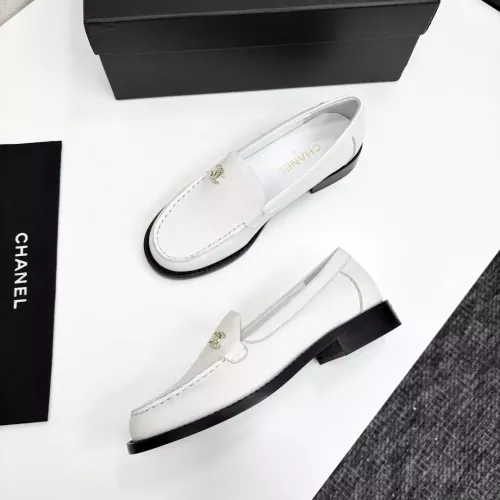 Replica Chanel Leather Shoes For Women #1382028 $108.00 USD for Wholesale