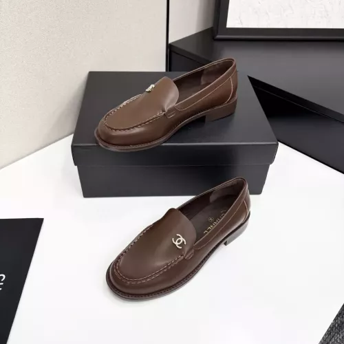 Chanel Leather Shoes For Women #1382029 $108.00 USD, Wholesale Replica Chanel Leather Shoes