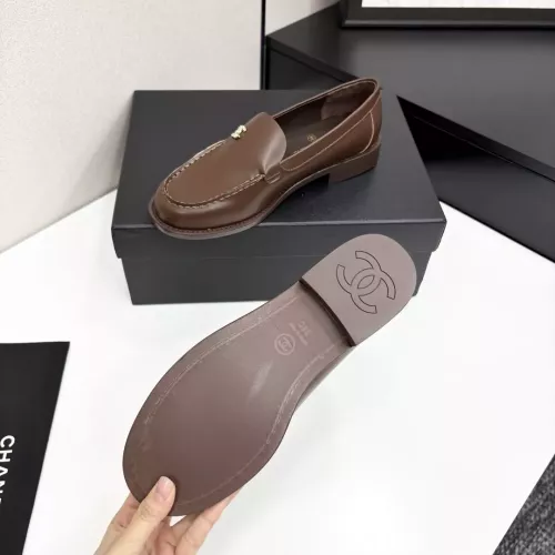 Replica Chanel Leather Shoes For Women #1382029 $108.00 USD for Wholesale