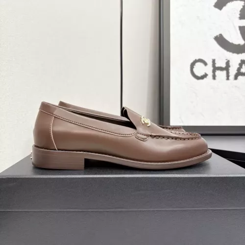 Replica Chanel Leather Shoes For Women #1382029 $108.00 USD for Wholesale