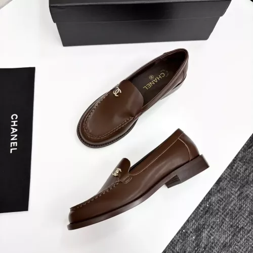 Replica Chanel Leather Shoes For Women #1382029 $108.00 USD for Wholesale