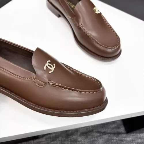 Replica Chanel Leather Shoes For Women #1382029 $108.00 USD for Wholesale