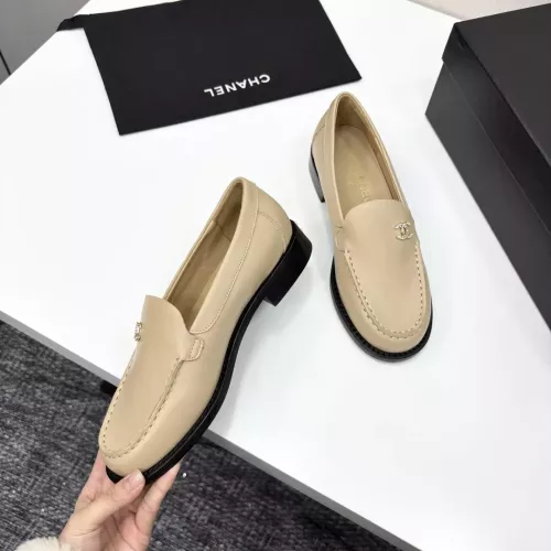 Replica Chanel Leather Shoes For Women #1382030 $108.00 USD for Wholesale