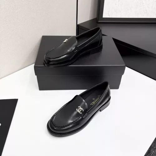 Chanel Leather Shoes For Women #1382031 $108.00 USD, Wholesale Replica Chanel Leather Shoes