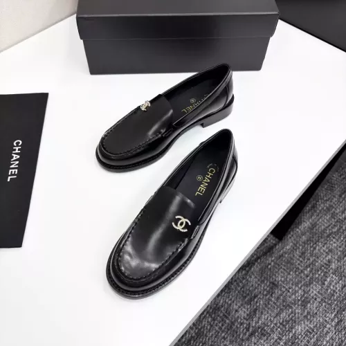 Replica Chanel Leather Shoes For Women #1382031 $108.00 USD for Wholesale