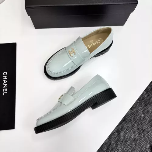 Replica Chanel Leather Shoes For Women #1382034 $125.00 USD for Wholesale